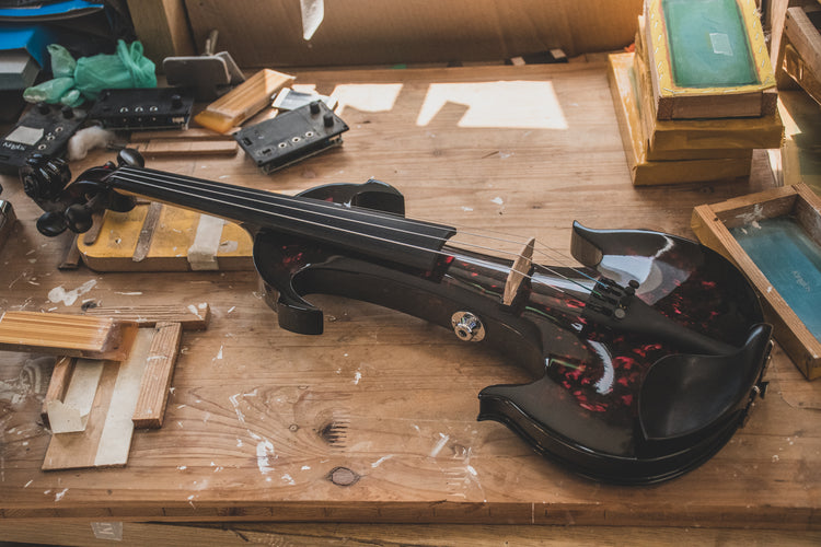 Kinglos Rose Phoenix Dove electric violin